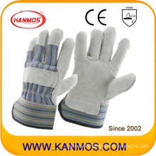 Industrial Safety Cow Split Leather Work Gloves (110074)